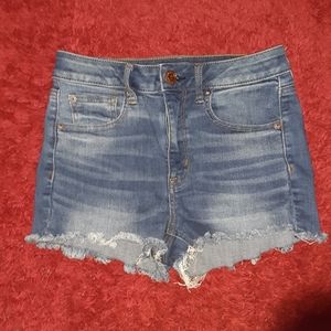 Jean cut offs misses size 4